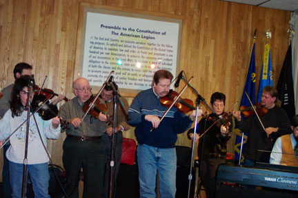 Leading the Pack of Vermont Fiddlers